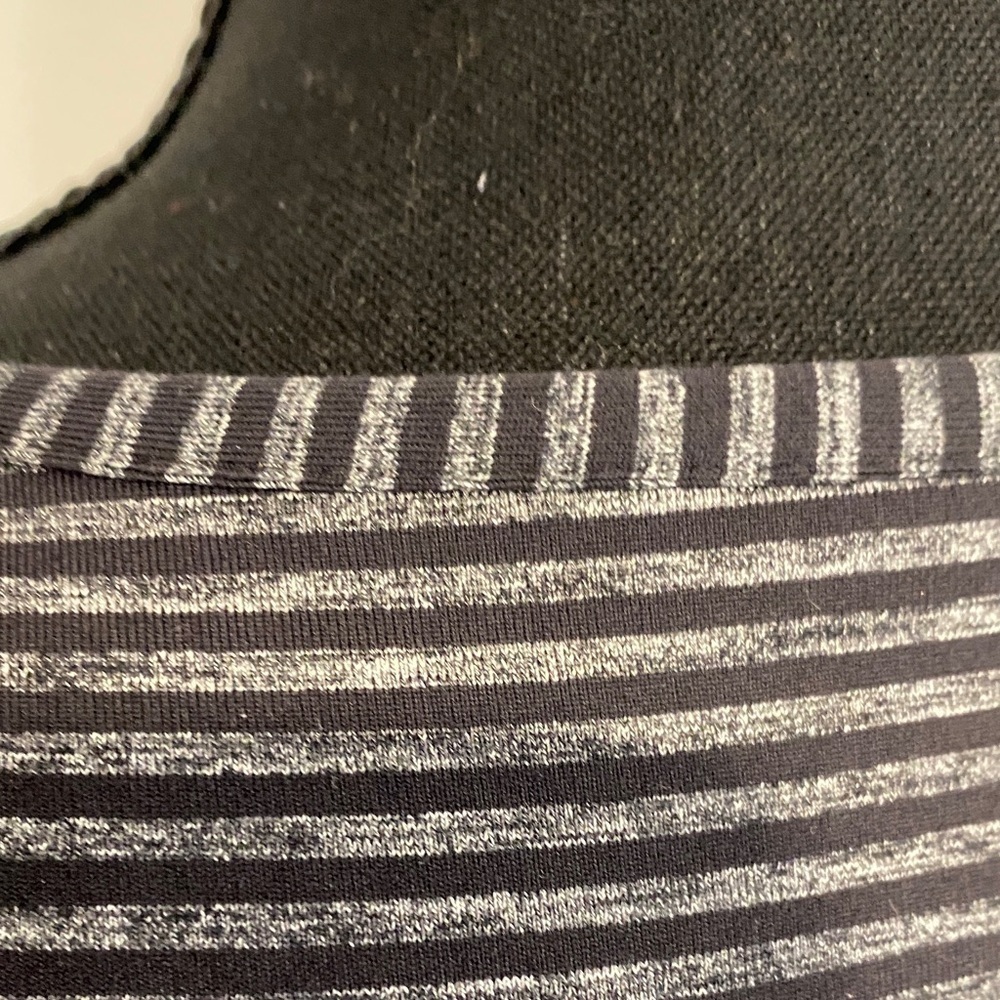 Duluth Trading Co Dress Striped Knit Minimalist Athleisure Casual Chic Medium - Picture 10 of 14